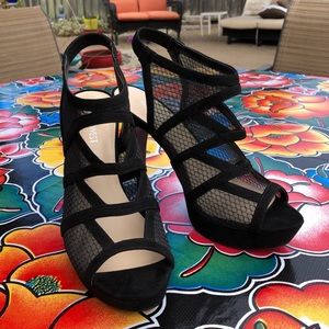 Nine West black heels